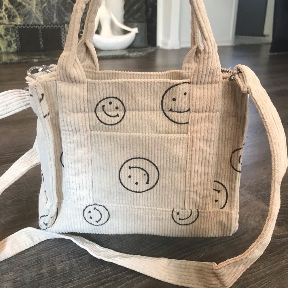 Smiley face mini bag
